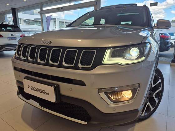 JEEP COMPASS 2.0 16V FLEX LIMITED AUTOMÁTICO JEEP COMPASS 2.0 16V FLEX LIMITED AUTOMÁTICO